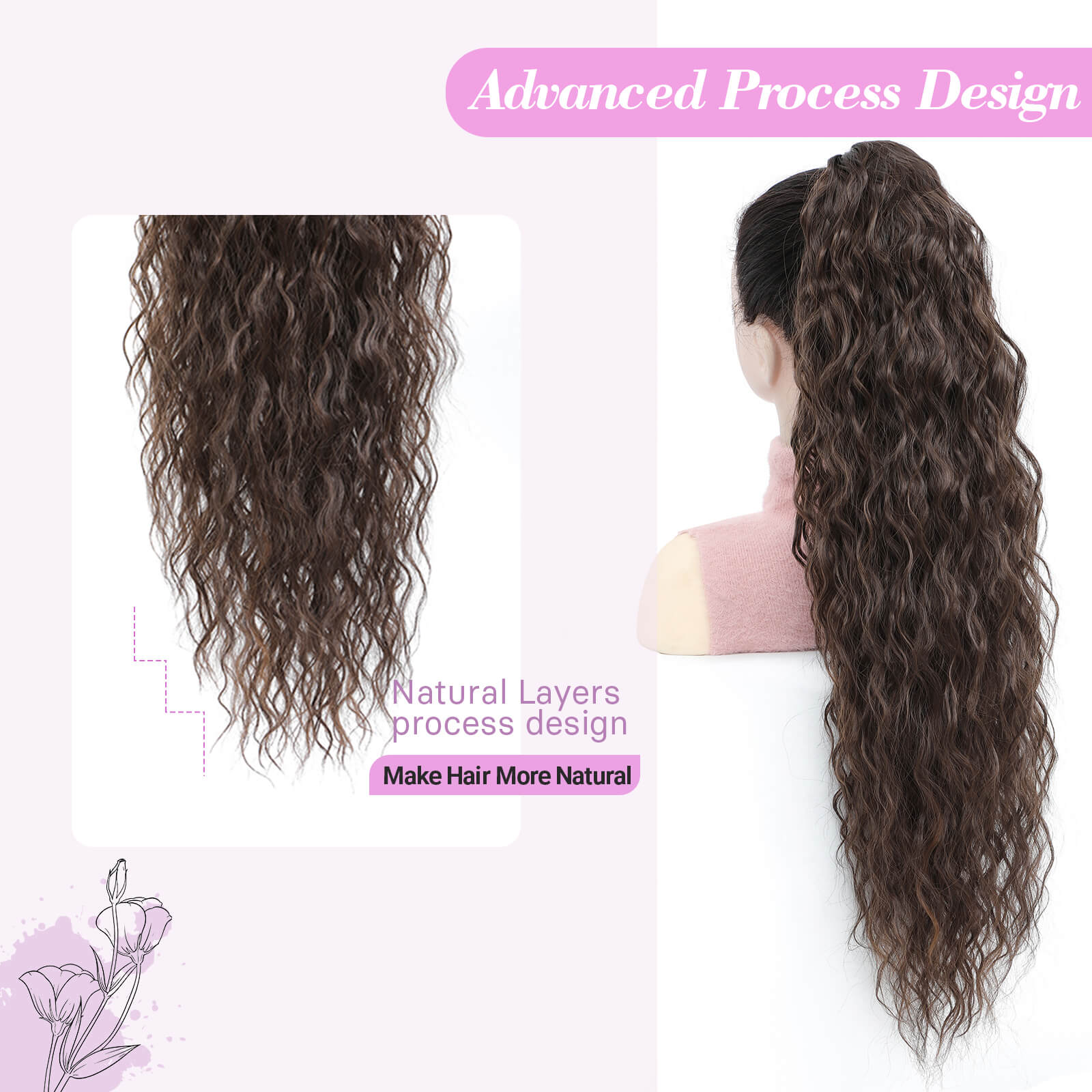 PANEWAY 30"Ponytail Extension