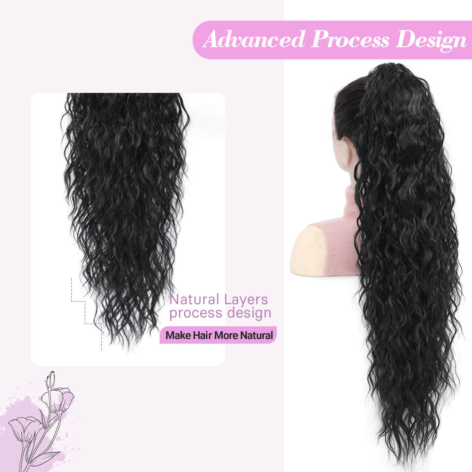 PANEWAY 30"Ponytail Extension