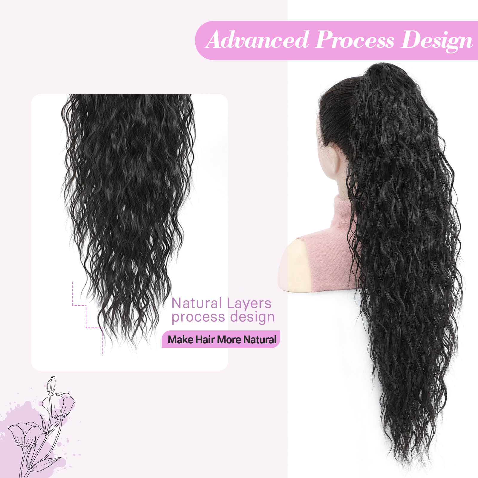 PANEWAY 30"Ponytail Extension