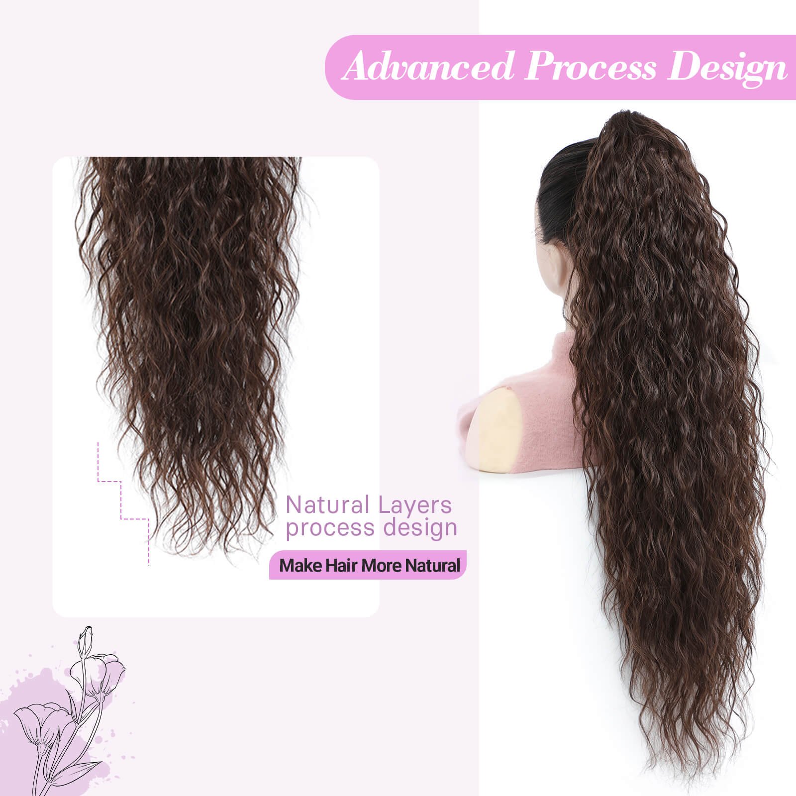 PANEWAY 30"Ponytail Extension