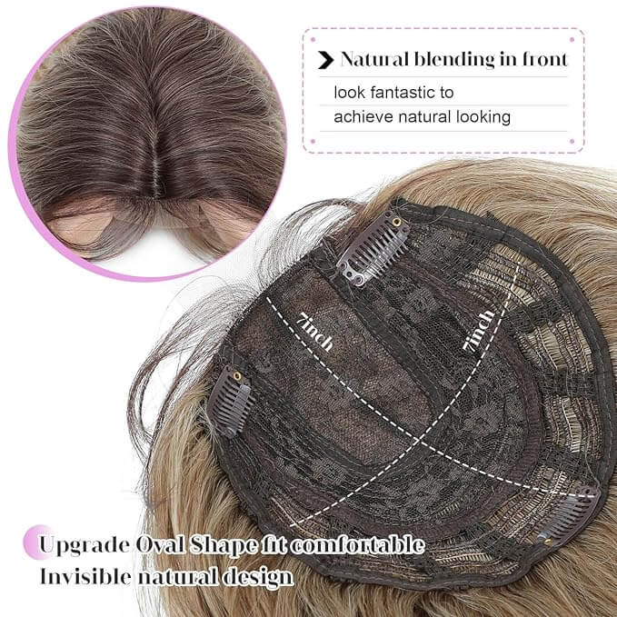 PANEWAY 26"Women's Synthetic Long Curly Hair Extensions, for Adding Volume