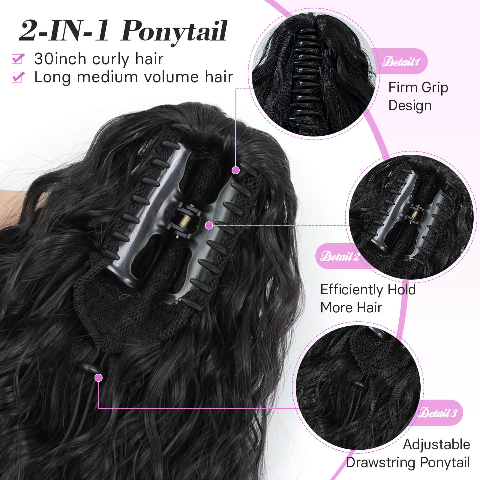 PANEWAY 30"Ponytail Extension