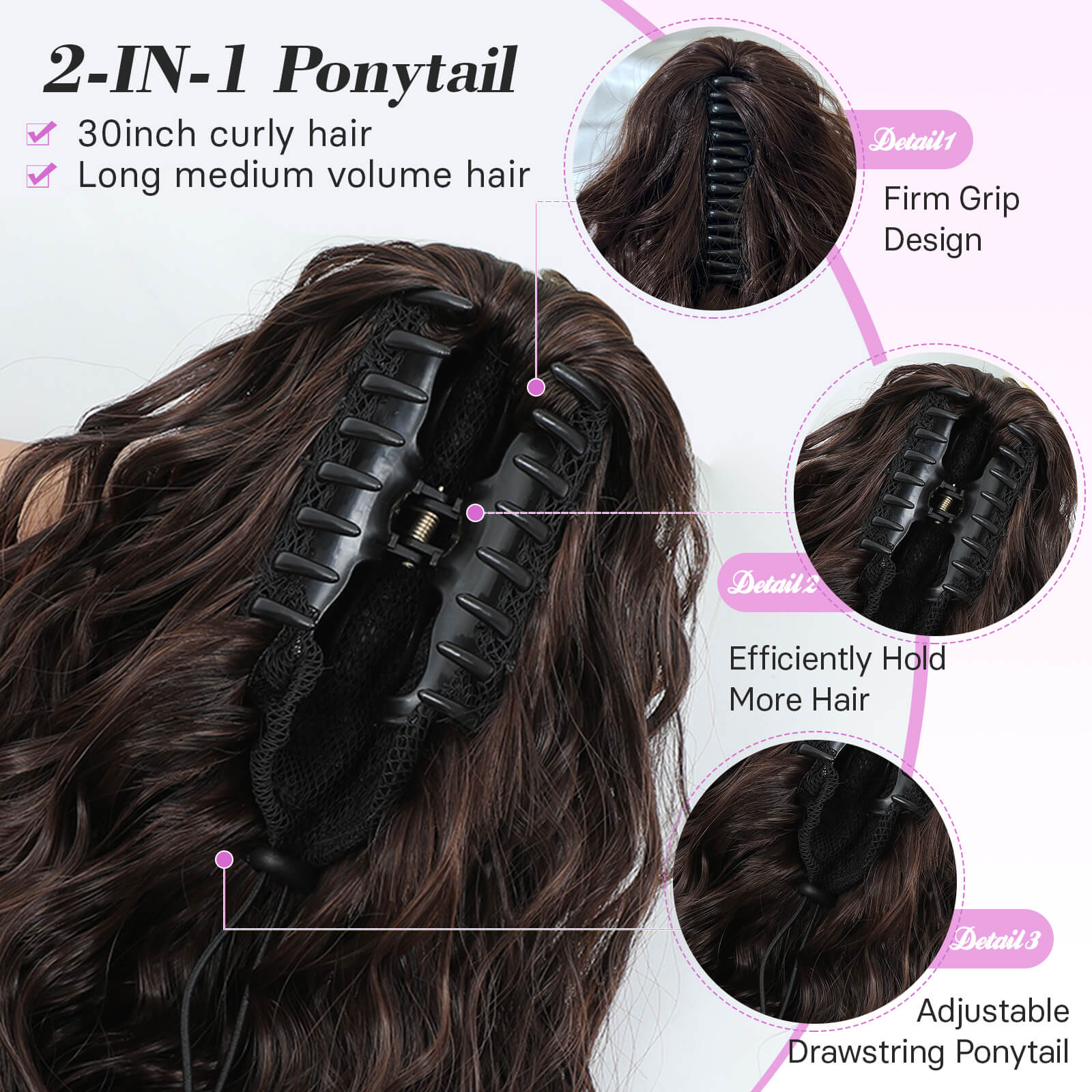 PANEWAY 30"Ponytail Extension