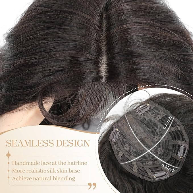 PANEWAY 26"Women's Synthetic Long Curly Hair Extensions, for Adding Volume