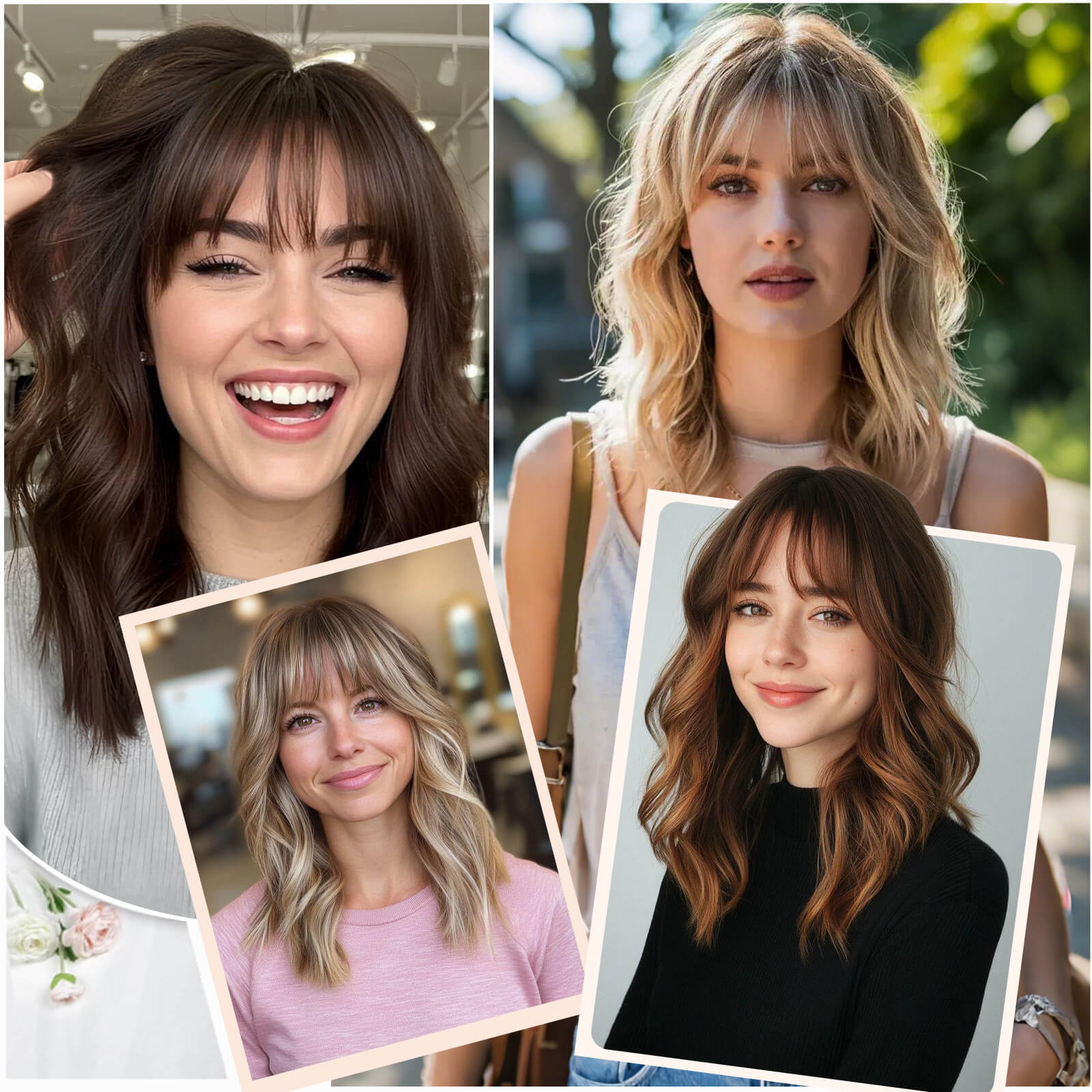 14inch Short Wavy Hair Topper with 5 Clips for Wearing Stable-Bella