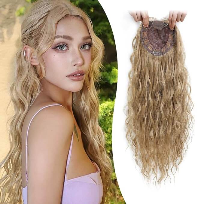 PANEWAY 26"Women's Synthetic Long Curly Hair Extensions, for Adding Volume