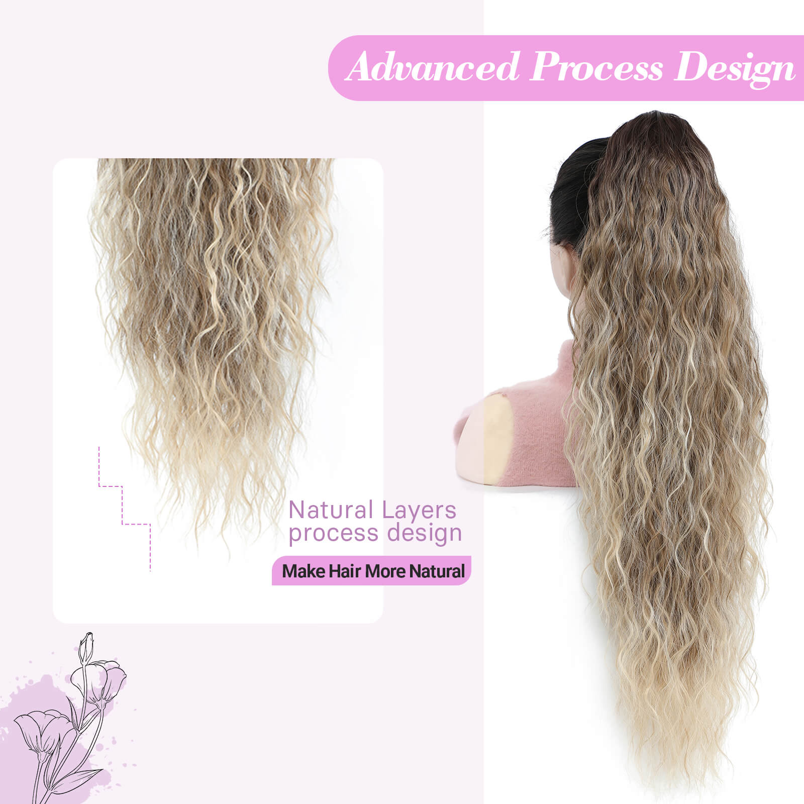PANEWAY 30"Ponytail Extension